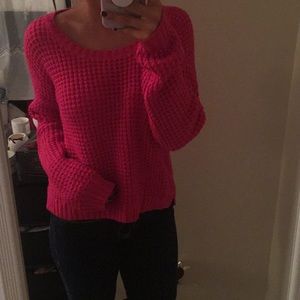 Hot Pink Sweater